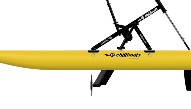 BikeBoat UP Chiliboats Europe high performance water cycle
